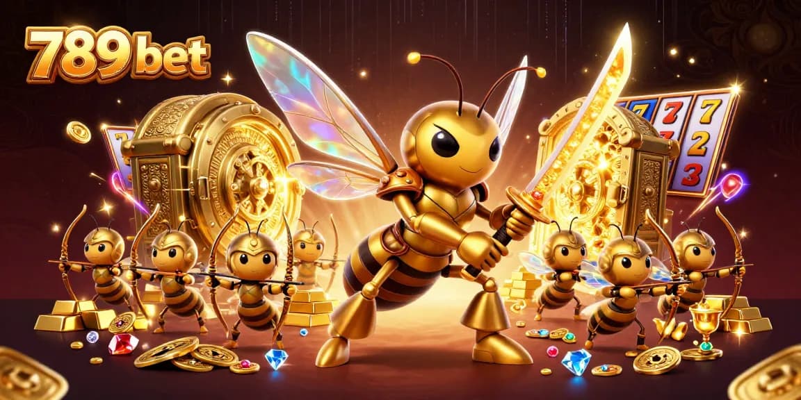 Engage with exciting 789 bet slots, featuring immersive 3D characters and dazzling casino elements.