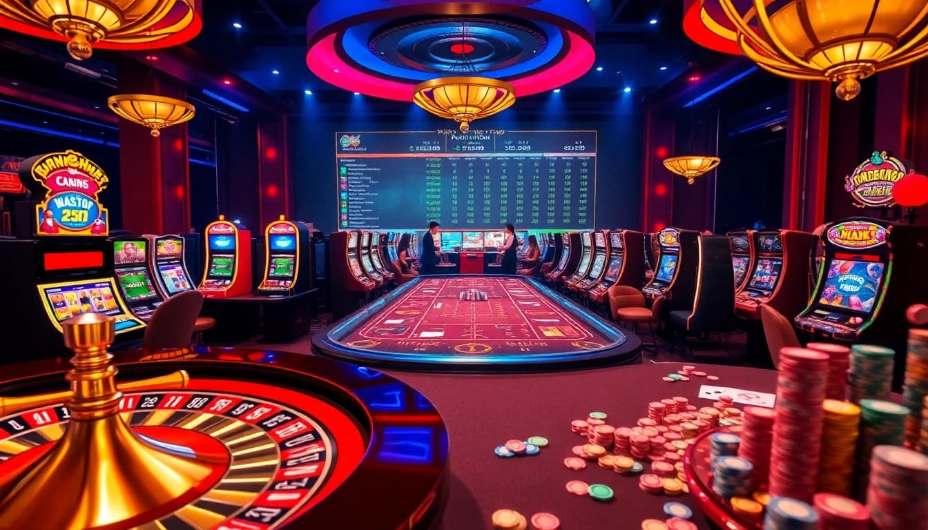 Experience the excitement of gambling at https://nk88zz.bio/ with vibrant casino scenes and engaging gameplay.
