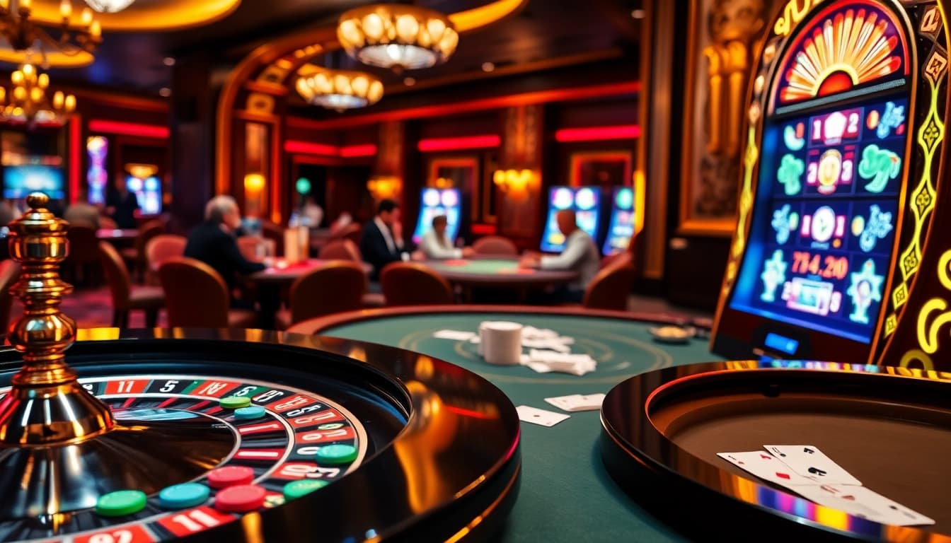Experience thrilling gambling action at https://tr88.autos/ with vibrant casino tables and excited players.