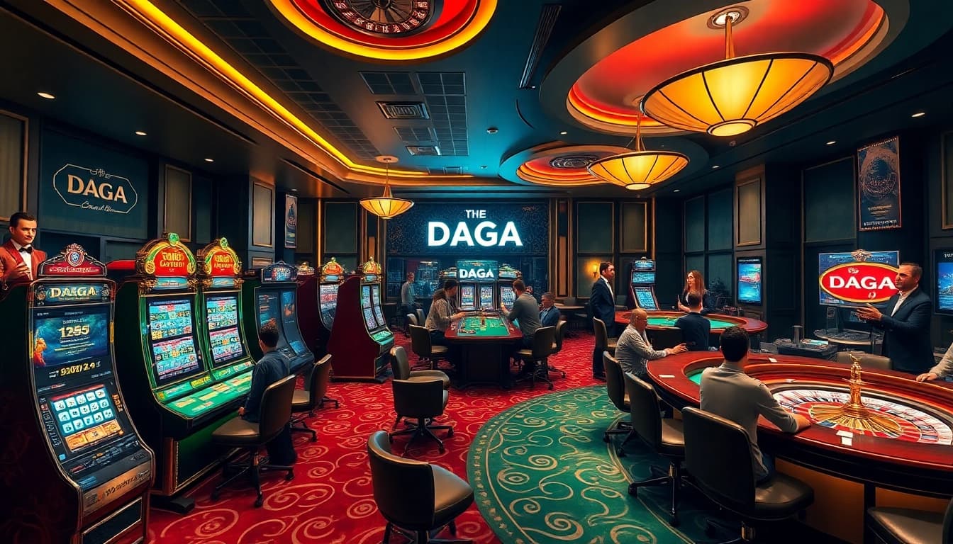 Experience the excitement of gaming at trang chủ daga with vibrant casino visuals and engaging gameplay.