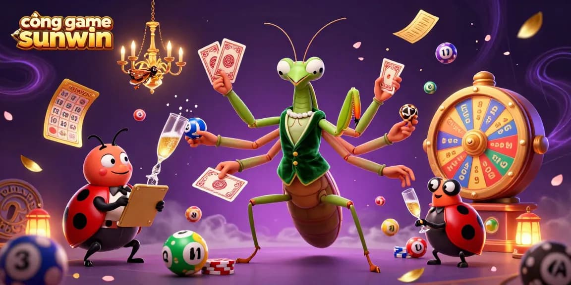 Experience thrilling entertainment at cổng game sunwin with lively characters and vibrant game elements.