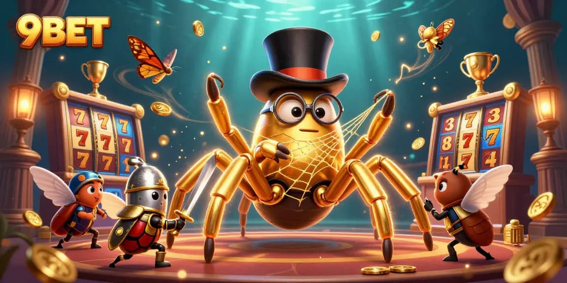 Experience thrilling gameplay at 9BET with captivating slots and golden jackpots.