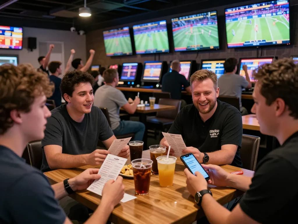 Place bets in the lively sportsbook setting at https://www.bearcreekwatershed.org/macroinvertebrates surrounded by enthusiastic fans.