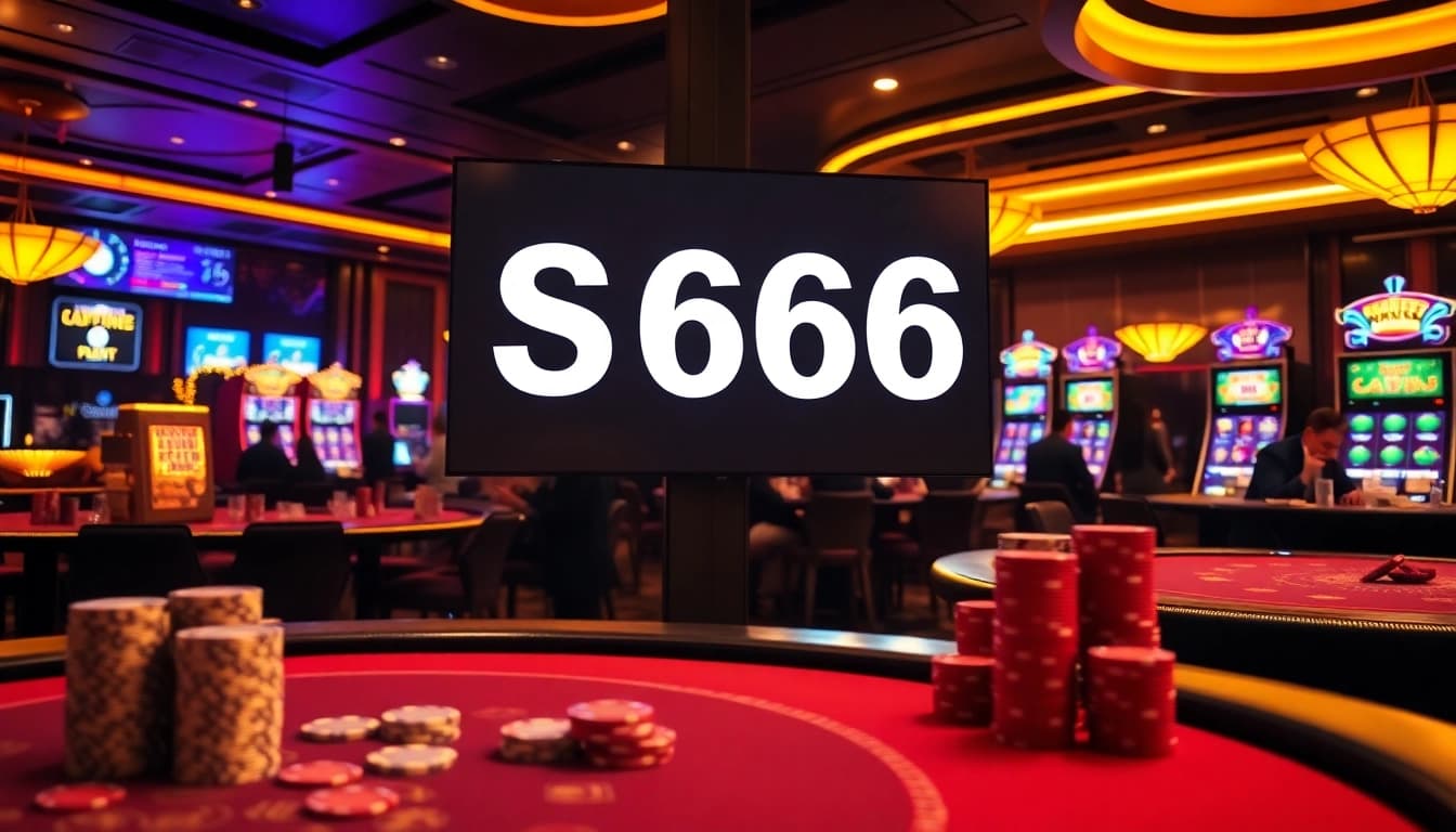 S666 casino players enjoying high-stakes games surrounded by luxurious decor