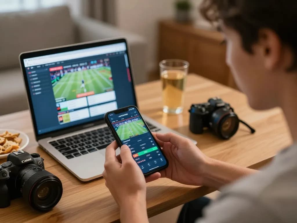nk88 sports betting on mobile device reveals thrilling live match updates and betting options.