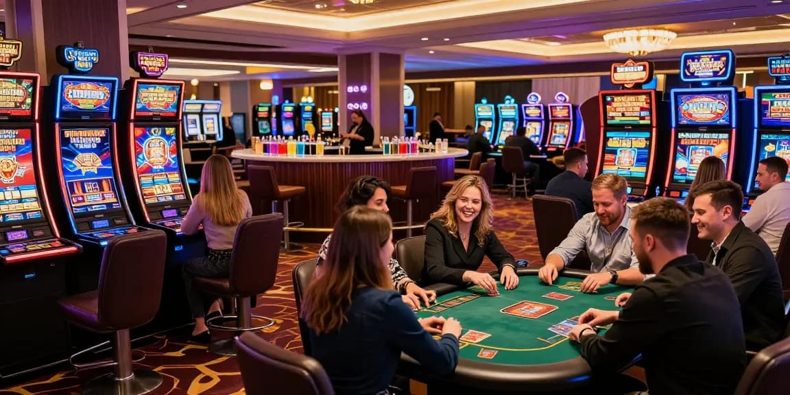 Exciting non-UK casino gameplay scene capturing vibrant atmosphere for UK players at https://ghsc.co.uk