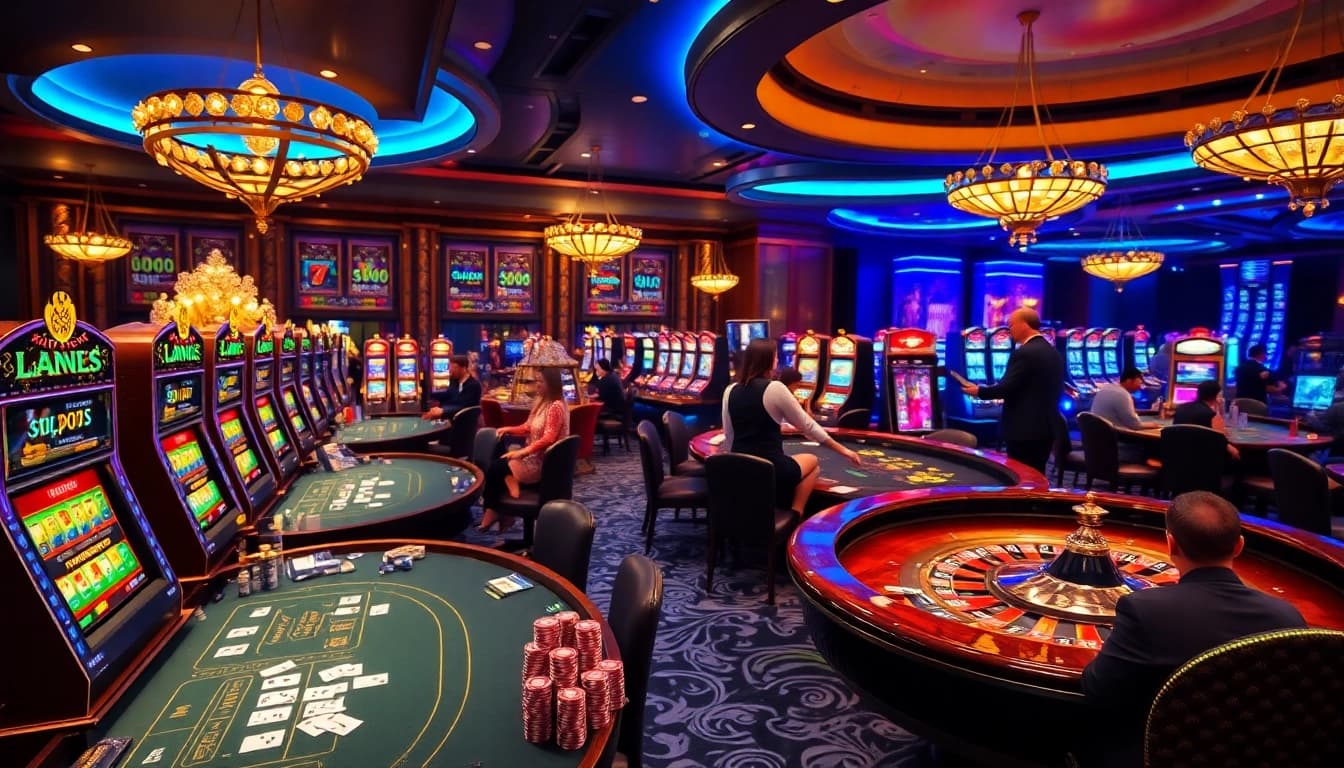 Experience the excitement of betting at https://89bet.sh/ with vibrant casino tables and engaging players.