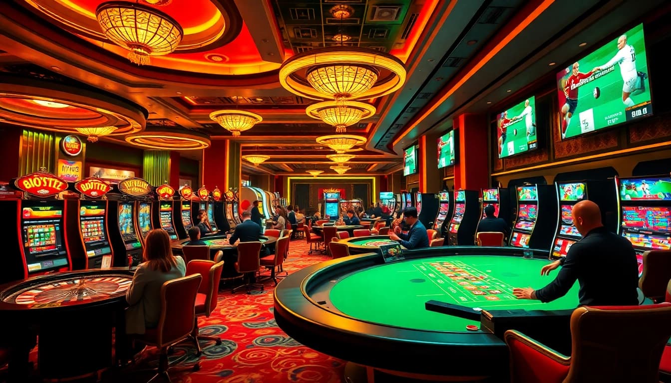 Experience the thrill of vaoluoitv truc tiep bong da with exciting casino gaming and high-stakes betting.