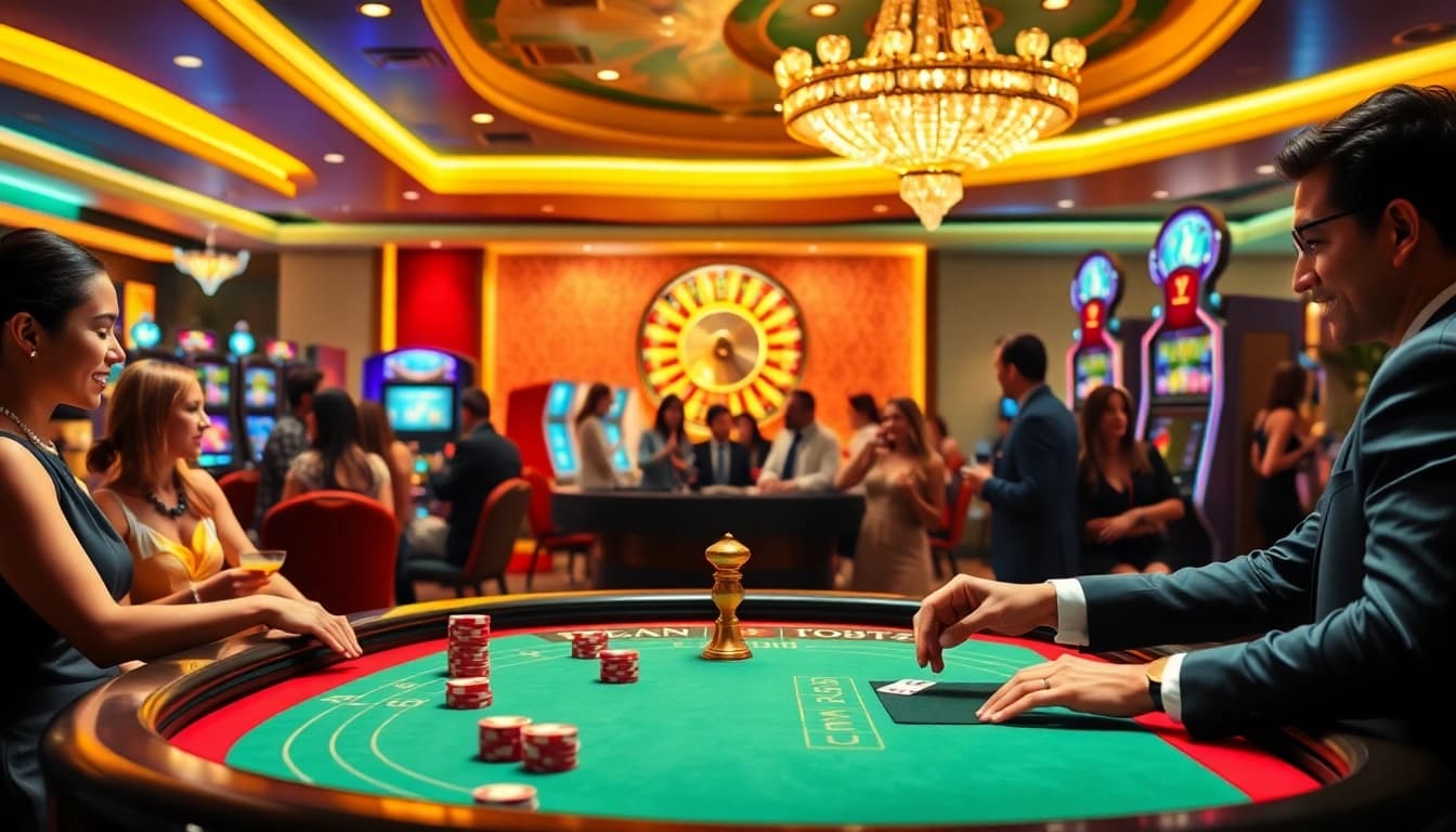Win big at u888.com with vibrant casino tables and exciting gameplay in a luxurious setting.