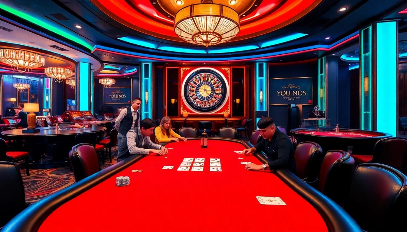 Experience high-stakes poker action at vn88.directory with luxurious casino ambiance and intense gameplay.