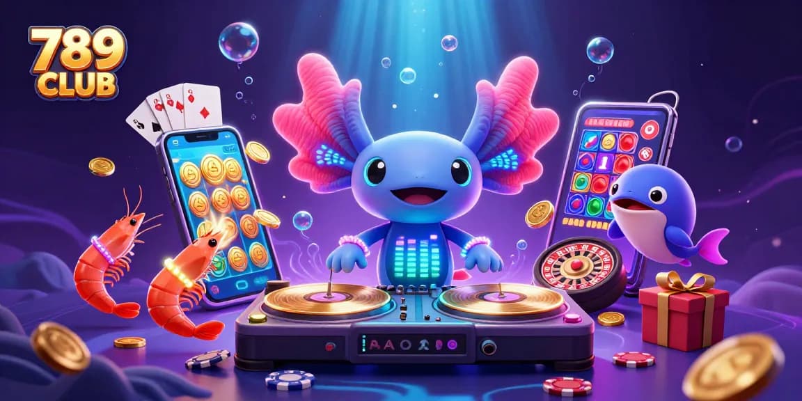 Play and win with exciting 789 CLUB casino games featuring vibrant characters and thrilling action.