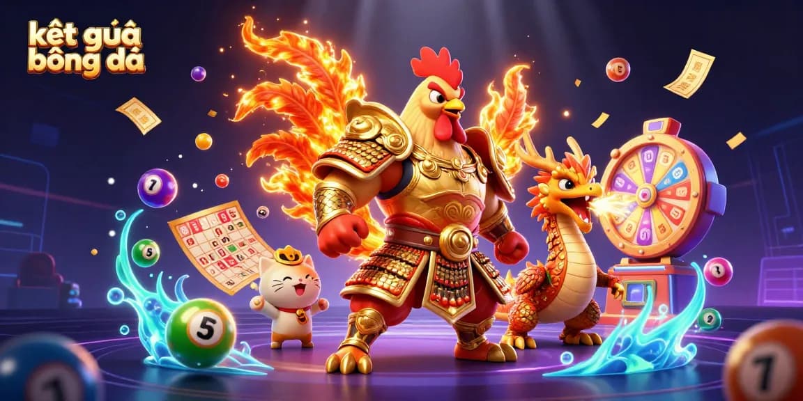 Experience kết quả bóng đá with our vibrant 3D illustration showcasing a dynamic casino scene featuring vivid gaming elements.