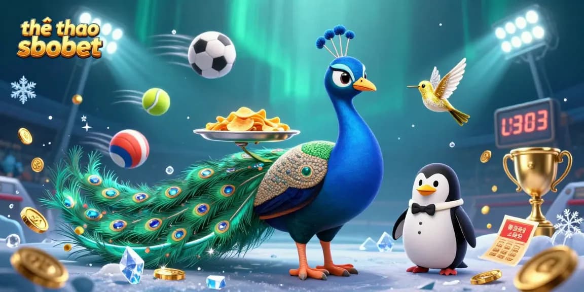 Engage in thể thao sbobet betting with unique characters and dynamic sports elements displayed