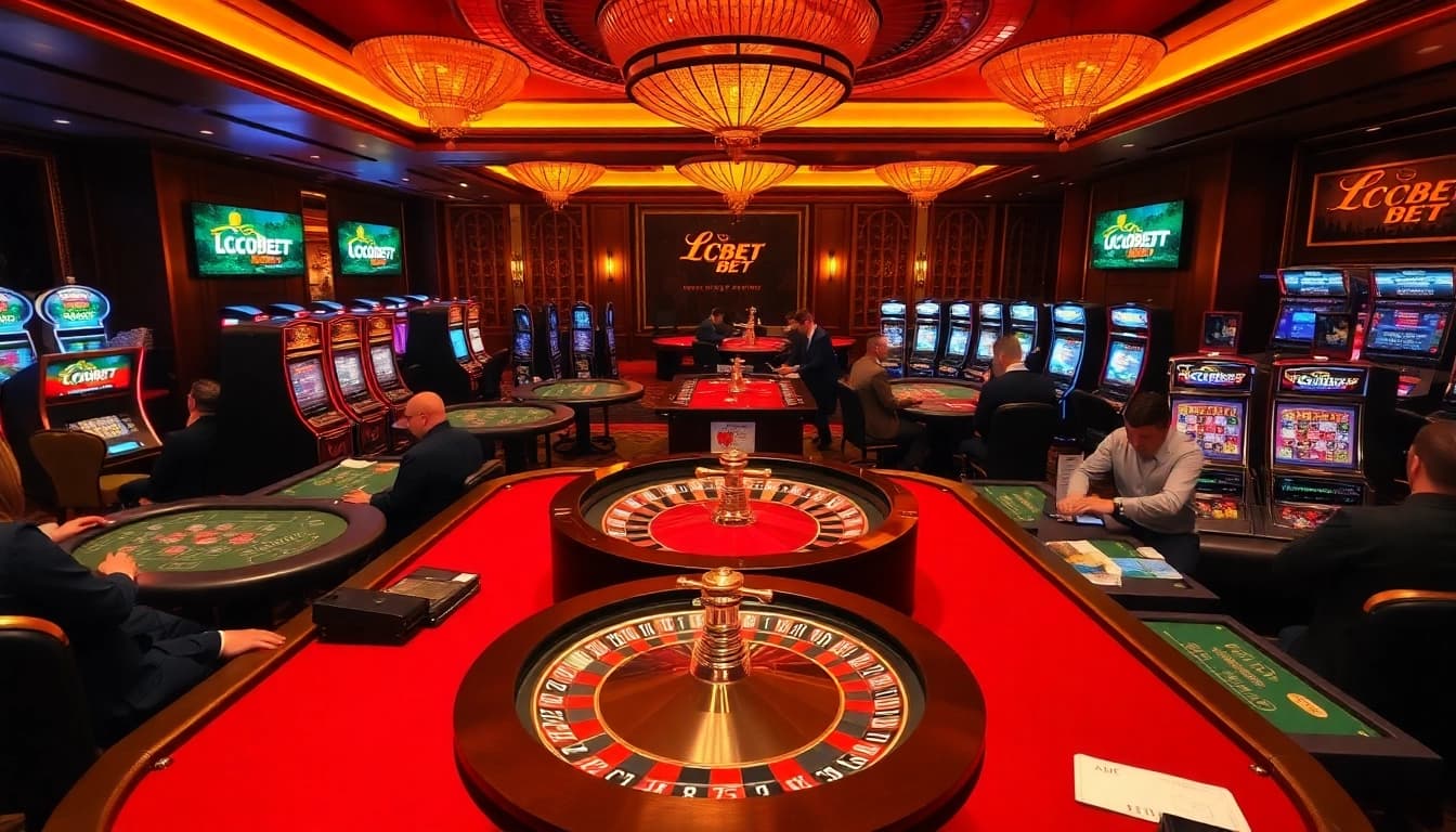 Experience the thrill of LC88 BET with engaging casino games and vibrant slot machines.