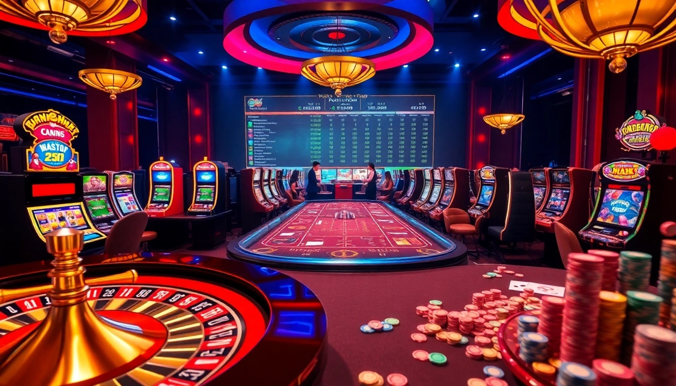Experience the excitement of gambling at https://nk88zz.bio/ with vibrant casino scenes and engaging gameplay.
