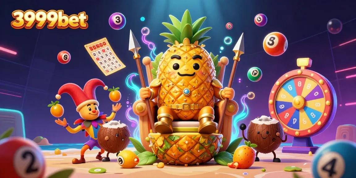 Engage in thrilling gambling action at 3999bet with vibrant characters and exciting casino elements.