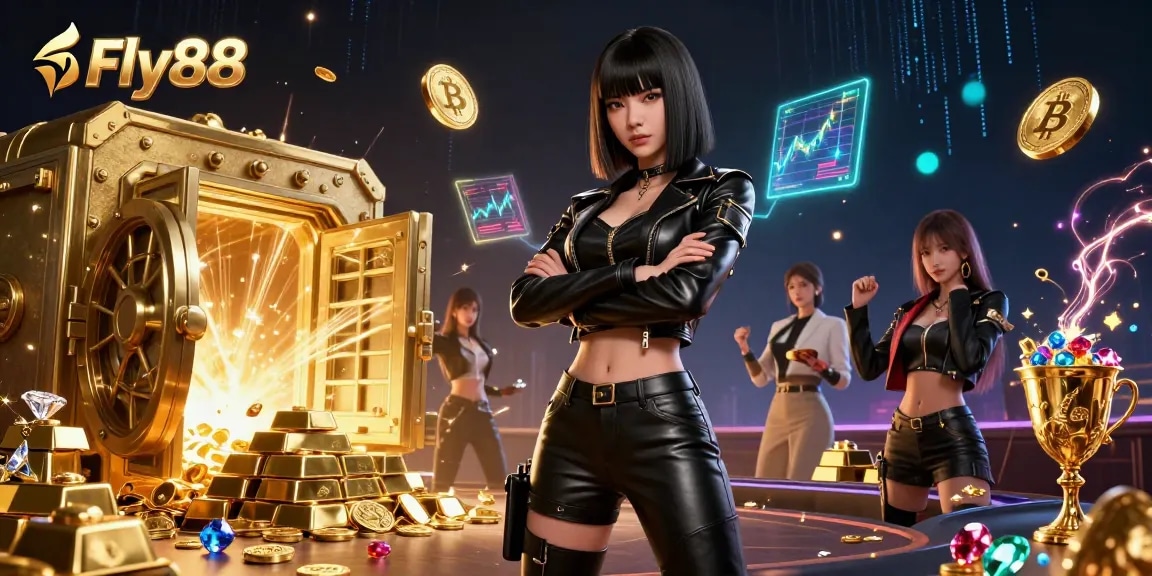 Experience thrilling wins at Fly88 casino with an exciting gold treasure hunt.