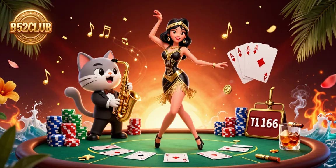 Experience thrilling wins at B52CLUB with vibrant casino games and captivating scenes of excitement.