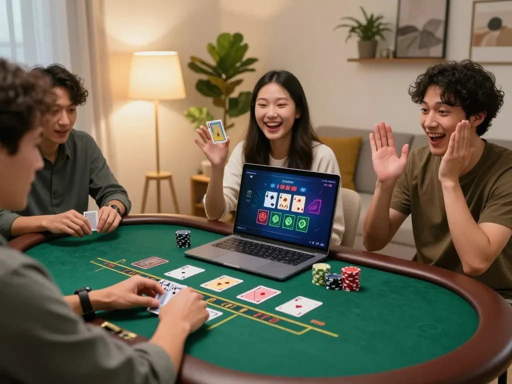 Engaging online gaming at https://xx88.day/ with a player enjoying live blackjack.
