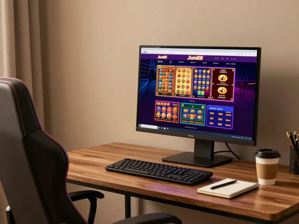 Engage in exciting gameplay with the link jun88 while enjoying a vibrant online casino atmosphere.