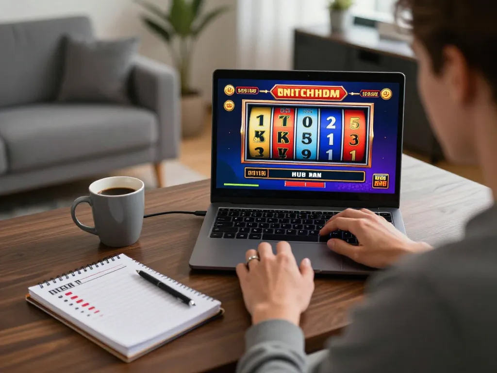 Engaged player strategies online gaming experience at 33winvn on laptop for smarter betting.