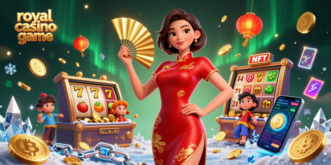 Experience the excitement of the royal casino game with immersive slot reels and vibrant visuals.
