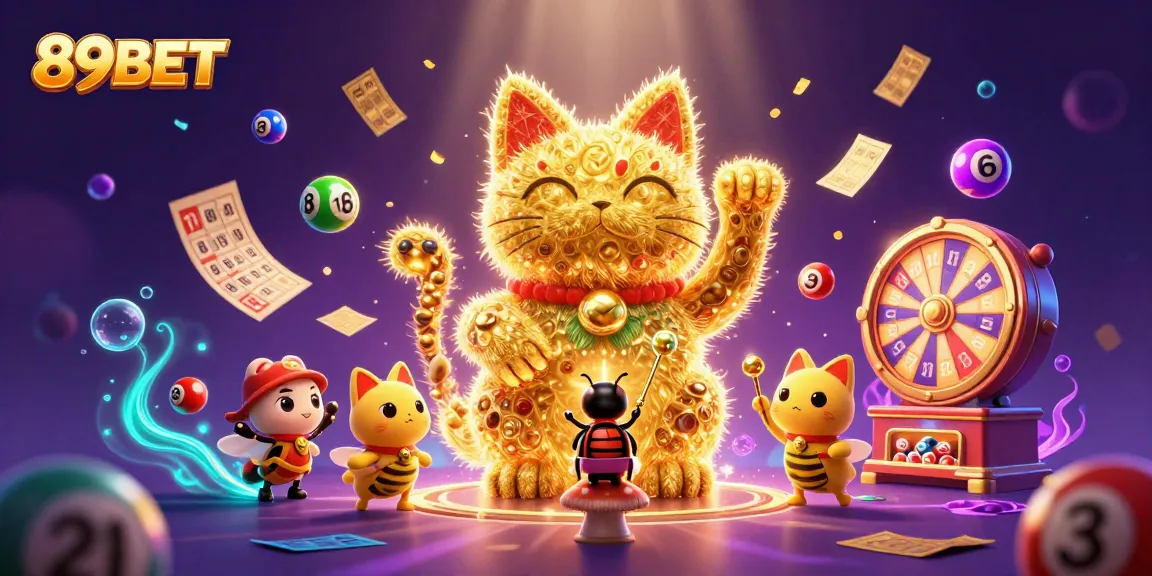Experience thrilling wins with 89BET while engaging in exciting casino action amidst vivid scenes.