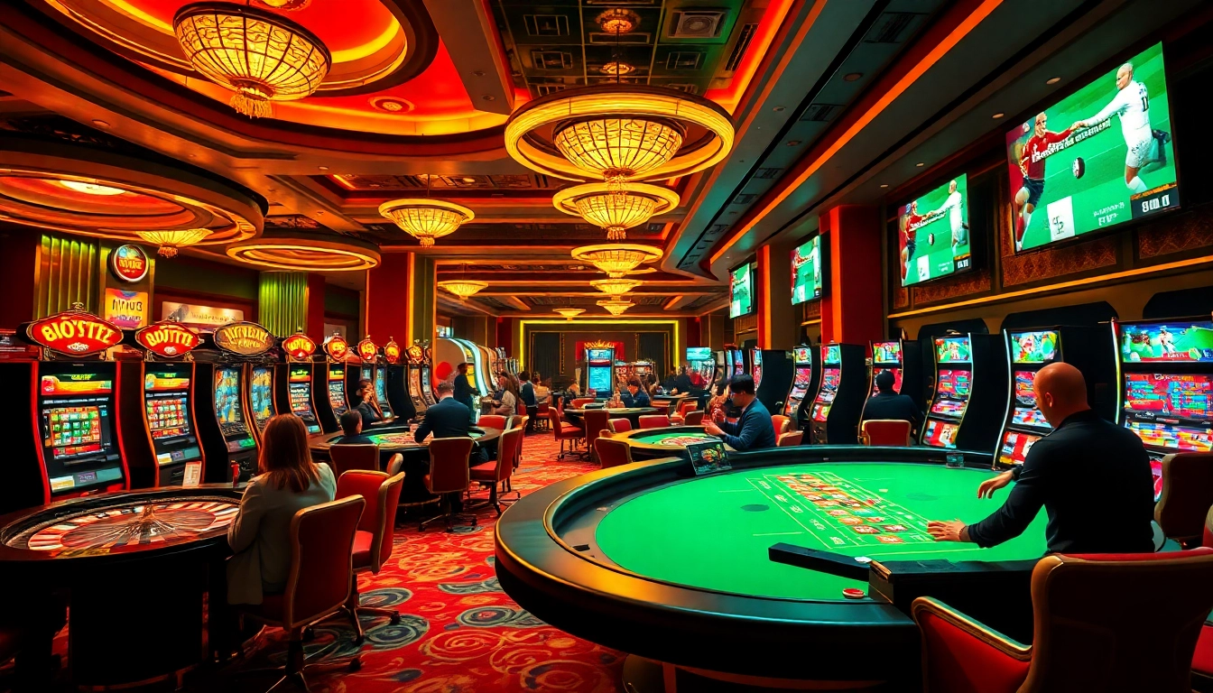 Experience the thrill of vaoluoitv truc tiep bong da with exciting casino gaming and high-stakes betting.