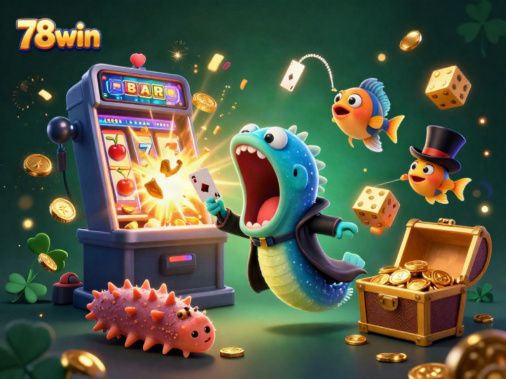 Experience thrilling 78win adventures with vibrant card tricks and jackpot action!