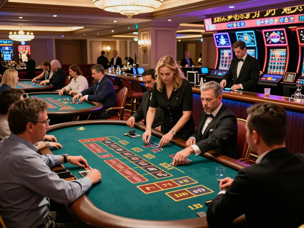 Engaging gameplay at trang chủ MAX88 as players experience a vibrant casino atmosphere