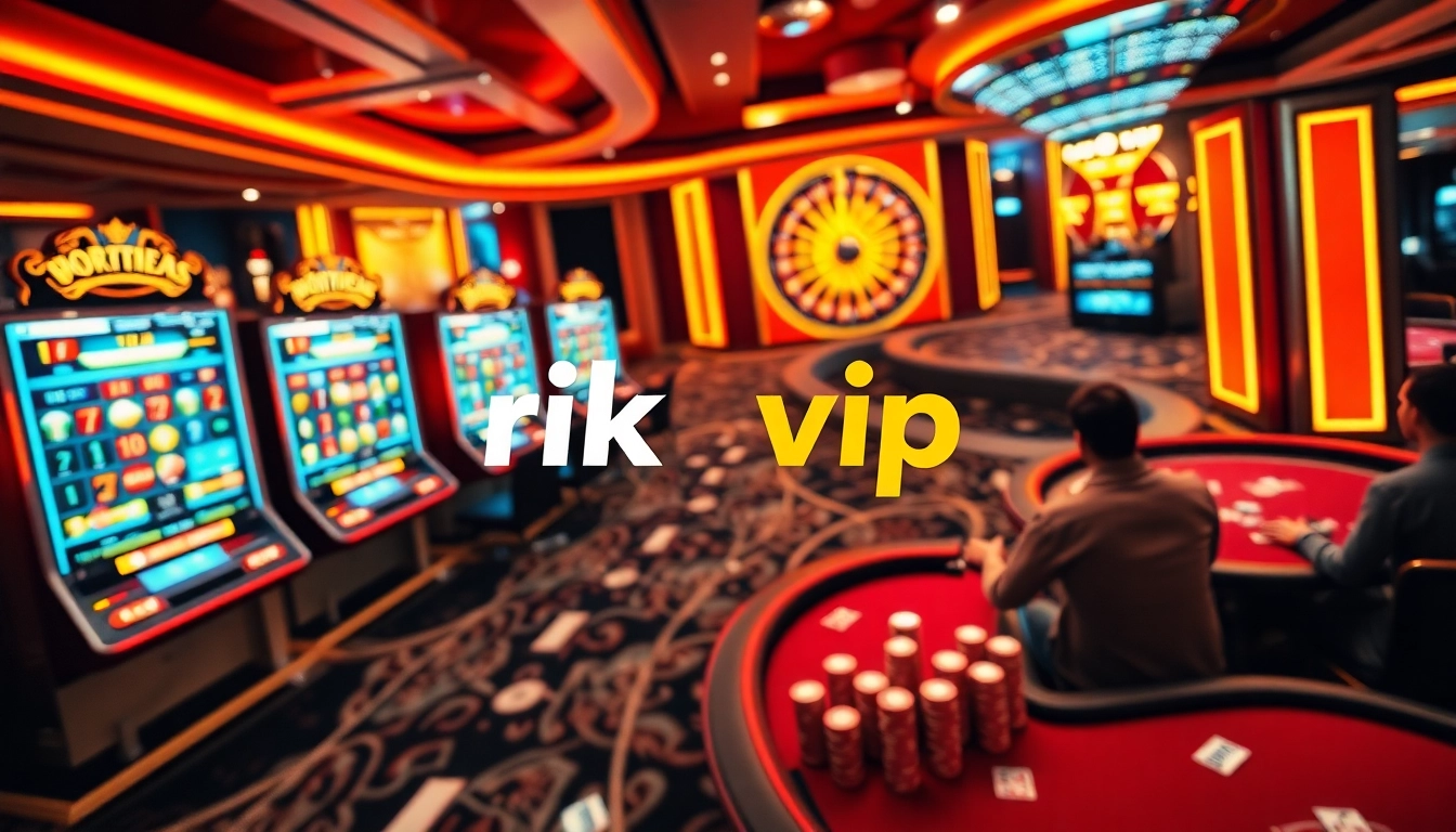 Experience the excitement of rik vip with vibrant online casino gaming visuals.