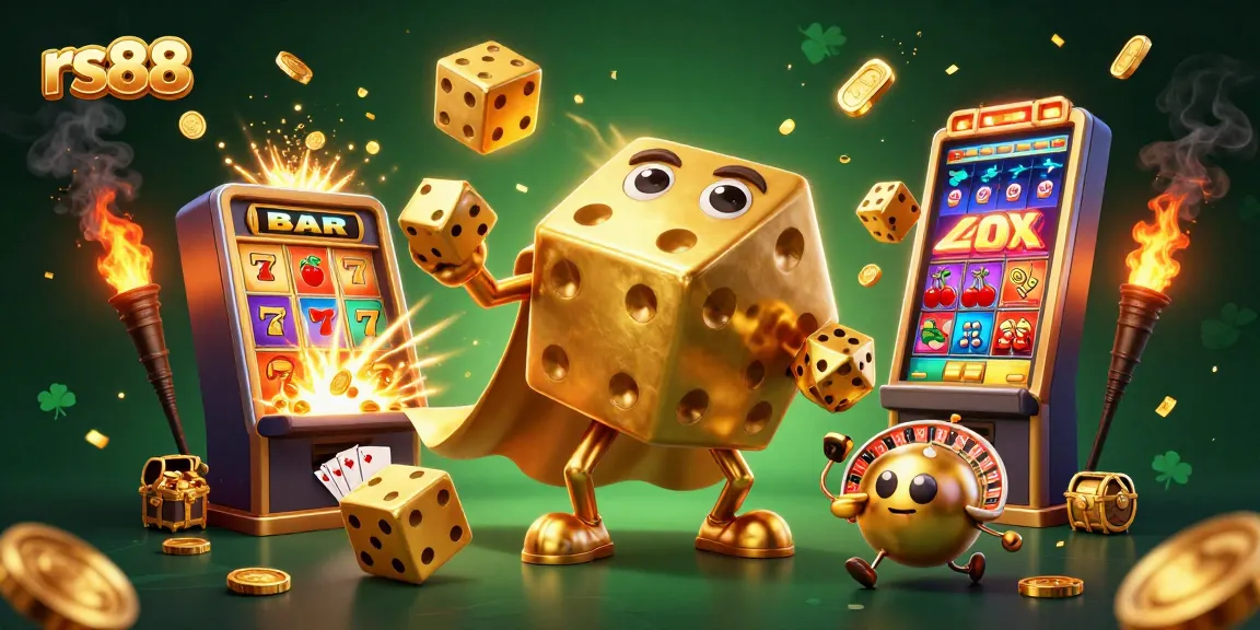 Experience the exciting world of rs88 casino with vibrant characters and dynamic game elements.