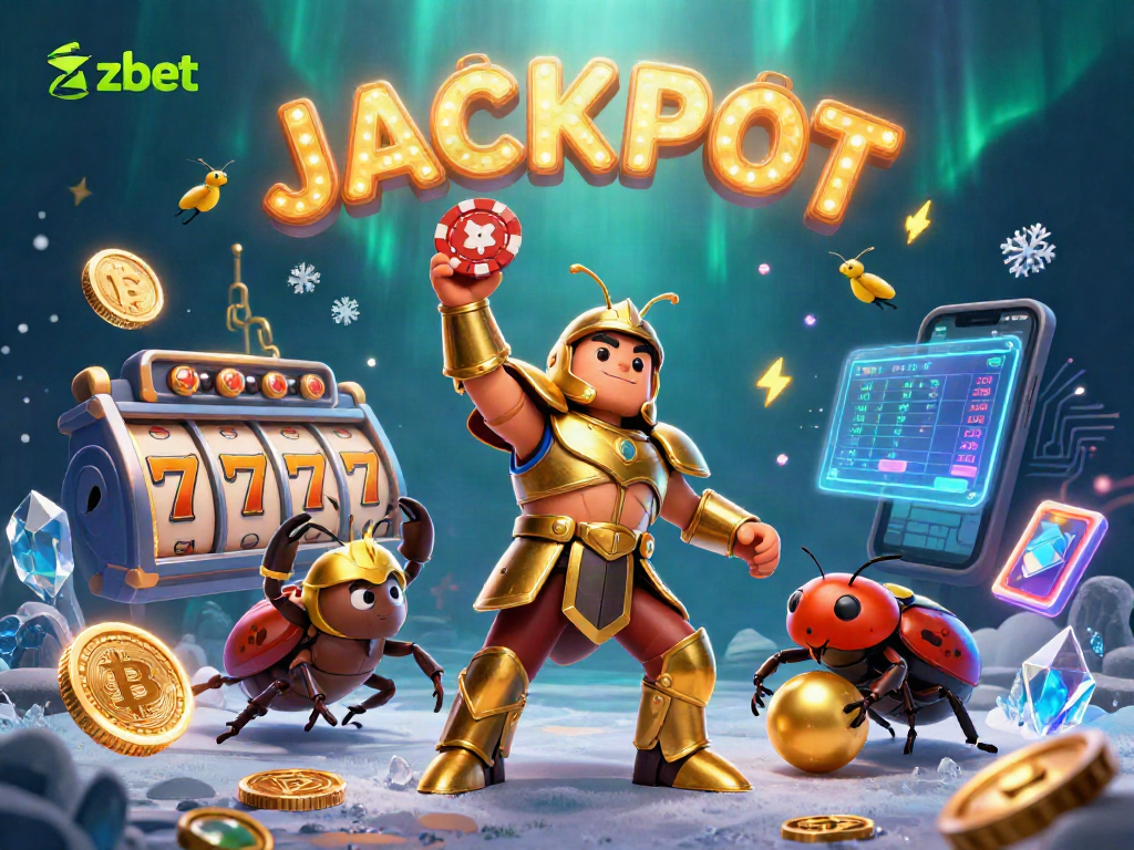Experience big wins with zbet in this vibrant casino scene featuring luck and excitement.