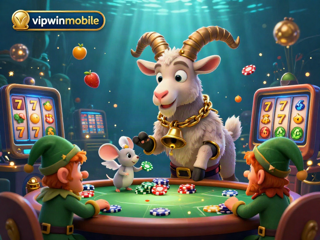 Engage in thrilling gameplay at vipwinmobile with dynamic characters managing a vivid online casino.