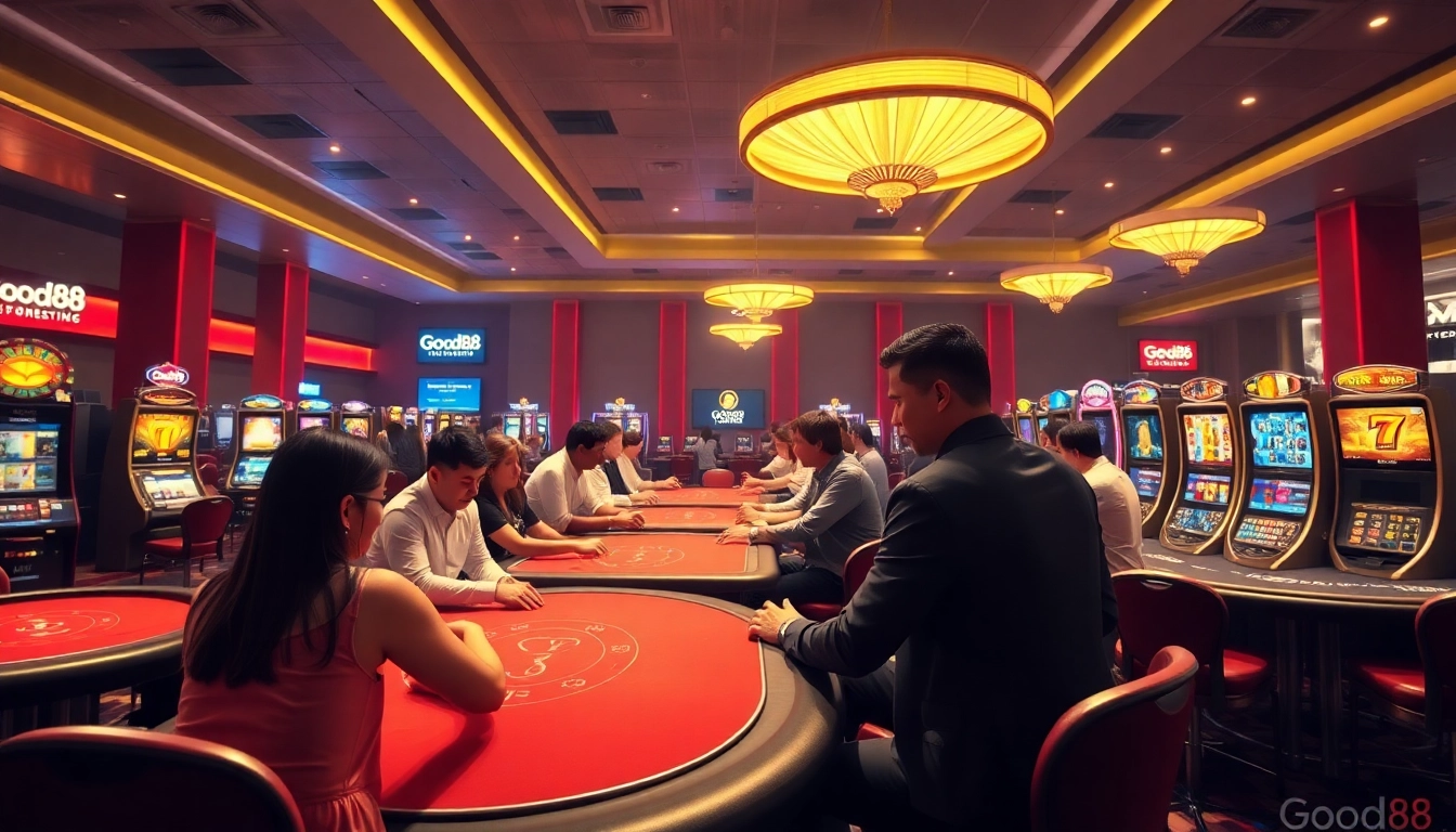 Experience the excitement of online casino gaming at good88.hu.net, featuring engaging games and a vibrant atmosphere.