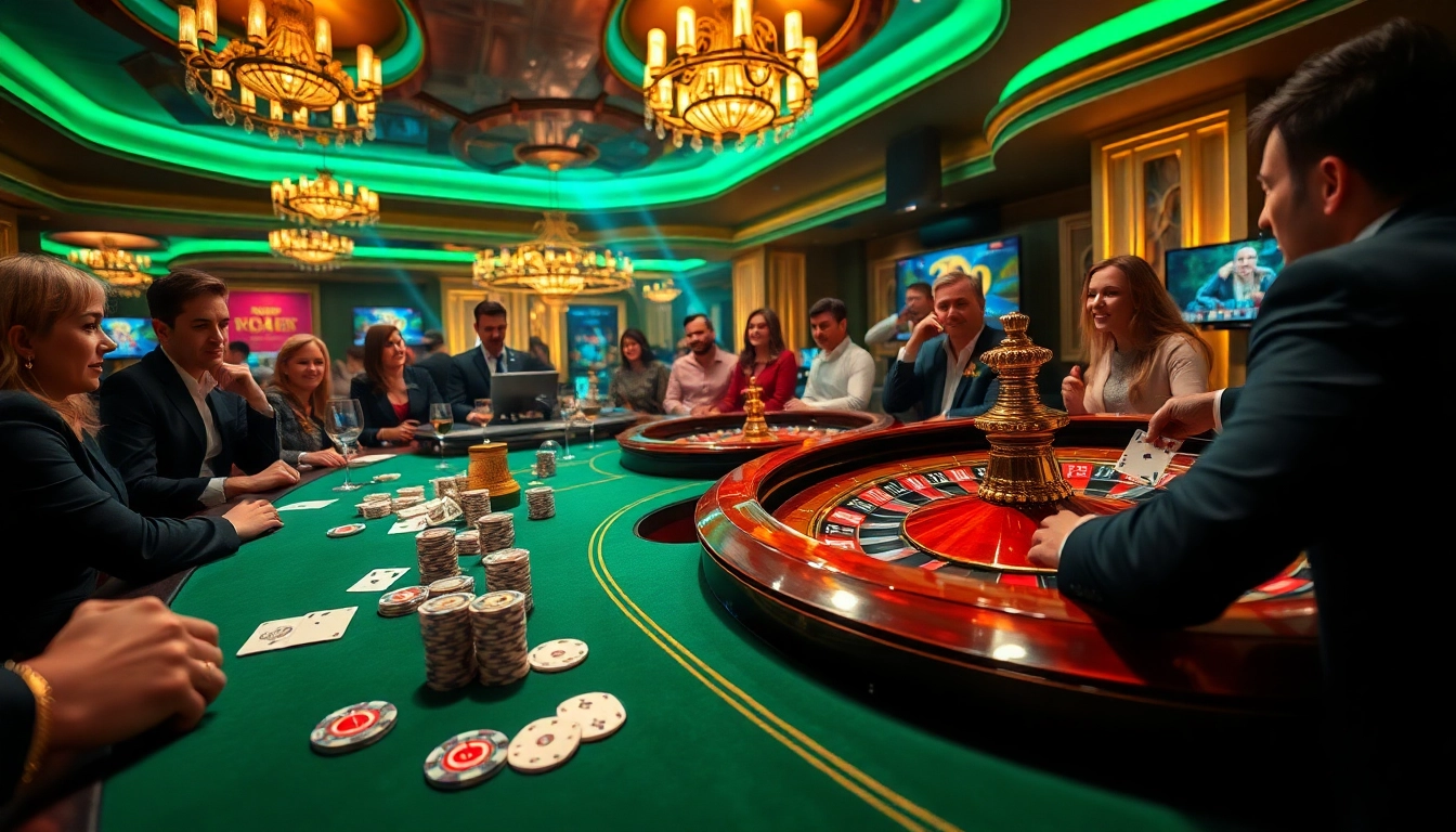 Experience the thrill of high-stakes gaming at x88 com casino tables with lavish poker chips and roulette.