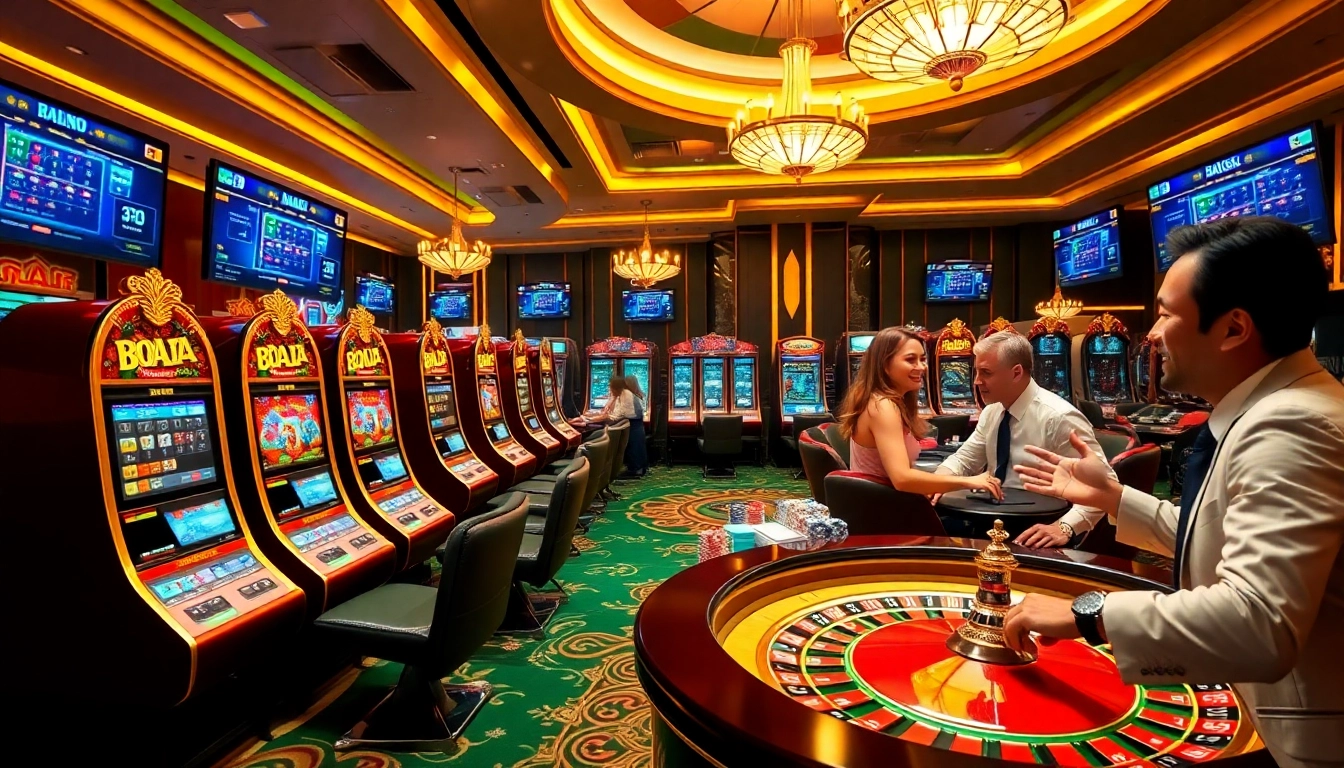 88AA Đăng nhập to a vibrant casino experience with slot machines and poker chips.